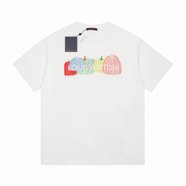 Louisvuitto Lv Louis Vuitton 3D pumpkin short sleeves, colorful and interesting
