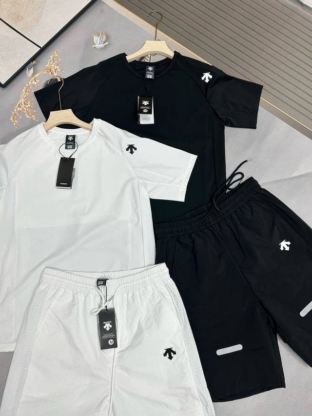 New summer products, Korean counter models Descente sports casual mulberry ice s