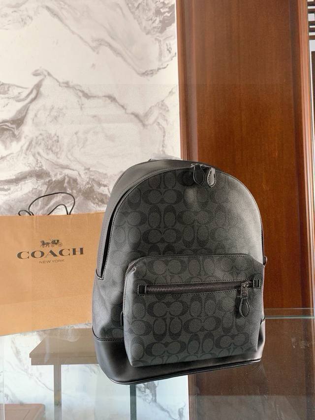 Coach Double Layer Black Almond Backpack A new model from Coach is here Classic