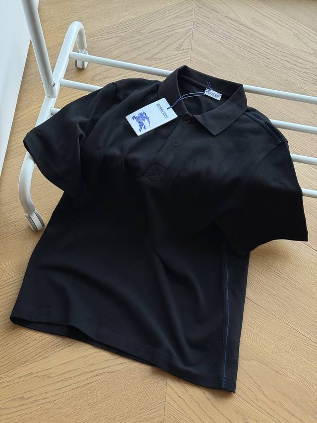 for Burberry's arm stripe pattern embellished with equestrian knight logo Polo s