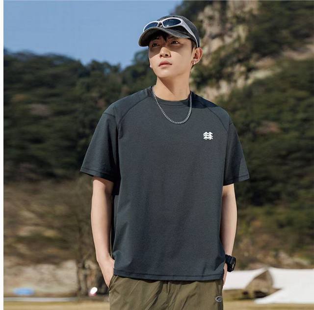 for 2025 Kelon Kl men's cool quick-drying short-sleeved sports T-shirt to give y