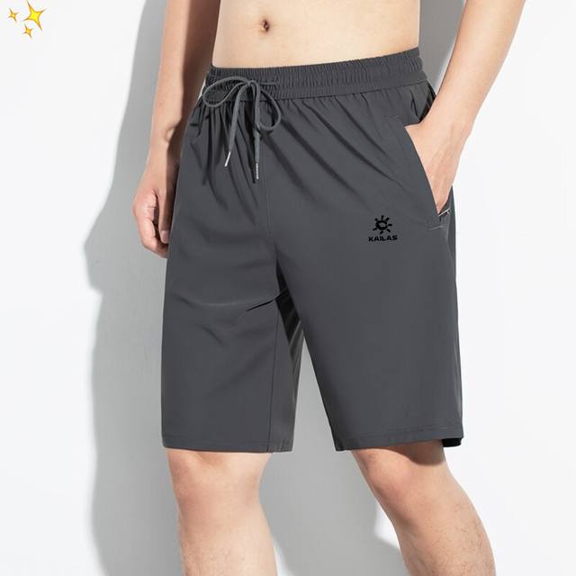 for Kailas 2025 new summer quick-drying simple ice silk five-point shorts Four-s