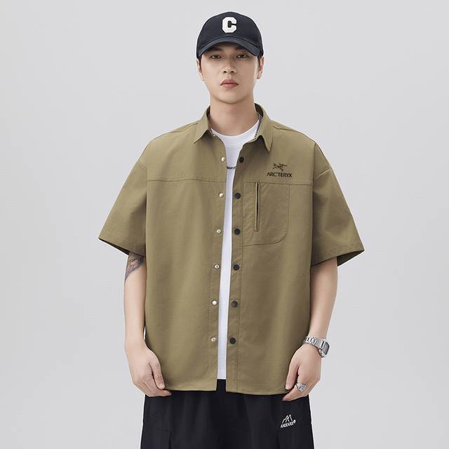 for Arc'Teryx casual short-sleeved shirt The latest model is fashionable and sli