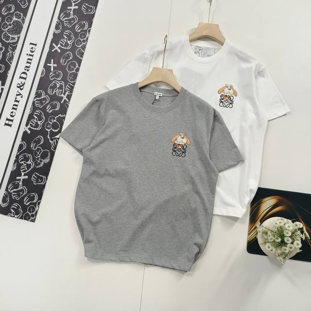 Size Xs-L Selected good products 2025 summer new products Loewe short-sleeved T-