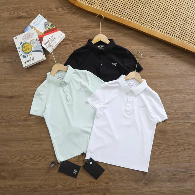 Carefully selected goods! Arc'teryx new women's lapel short-sleeved Polo shirt!