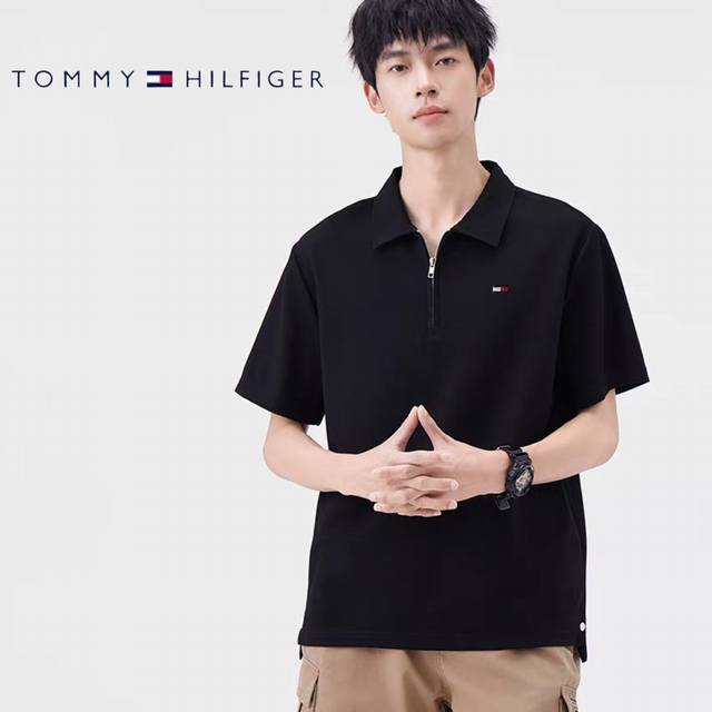 Tommy's casual business series high-count ultra-fine lyocell silk zipper short-s