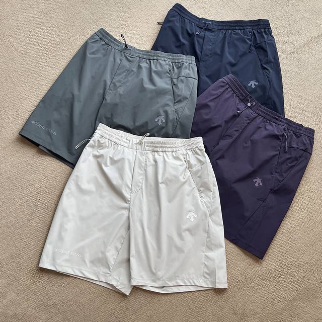 2025 Summer New Product Descente Essential Series Men's Woven Casual Sports Shor