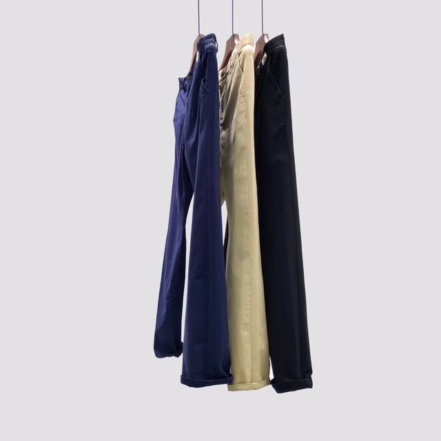 Casual Pants][ ] Tommy Hilfiger Autumn classic men's solid color slightly stretc