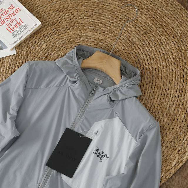 Arc'Teryx summer men's and women's thin hooded skin clothing sun protection clot