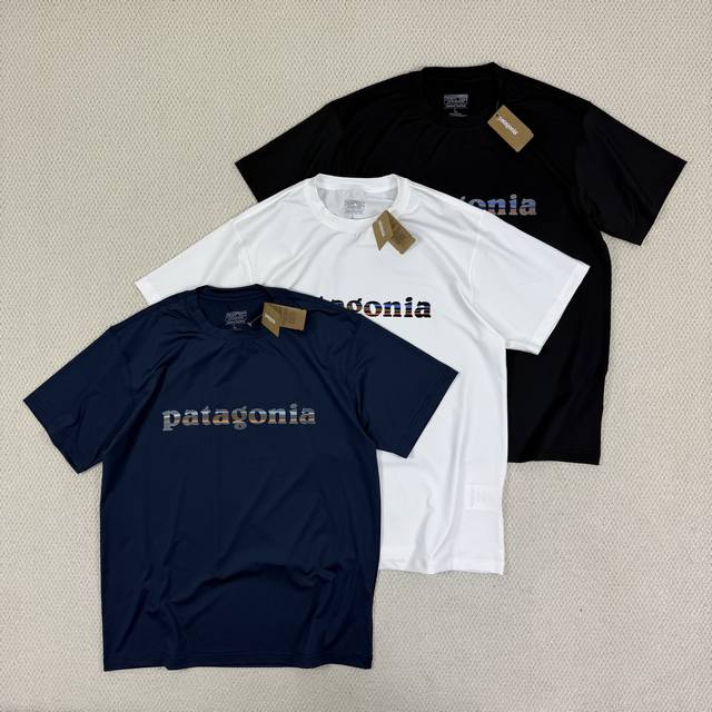 Patagonia 25 new Patagonia Cool Daily Graphic C1 quick-drying men's short-sleeve