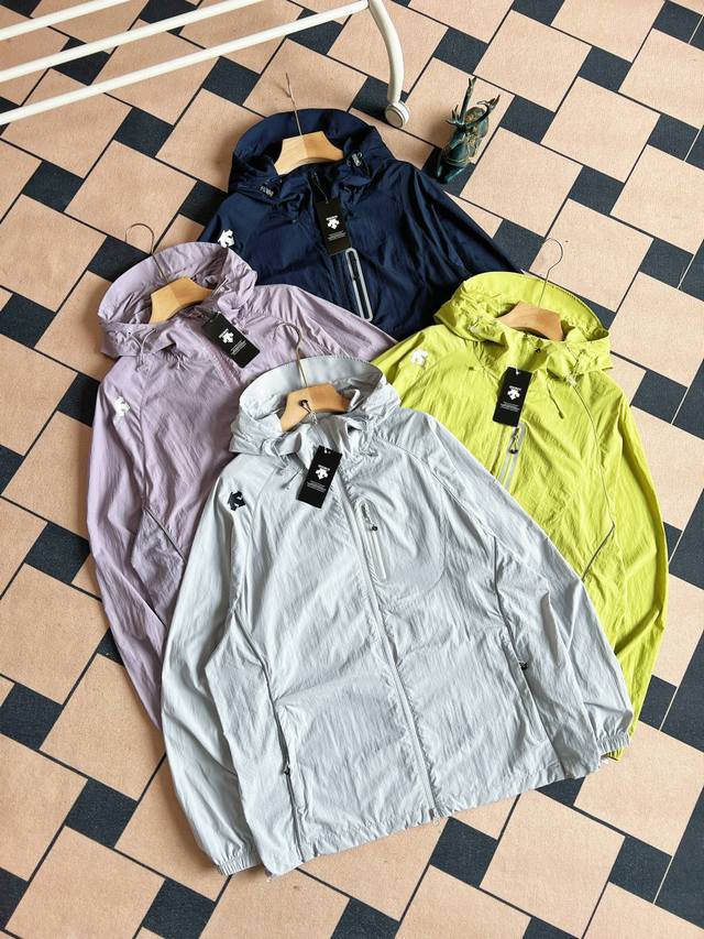 Descente 2025 spring and summer hit ice silk sunscreen jacket! Outdoor level sun