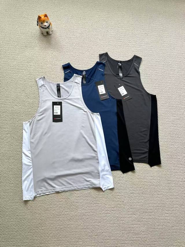 Lululemon men's microporous mesh quick-drying breathable vest! New upgrade! 500+