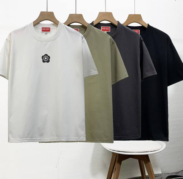 Kenzo new closet couple round neck short-sleeved T-shirt, closet synchronous upp