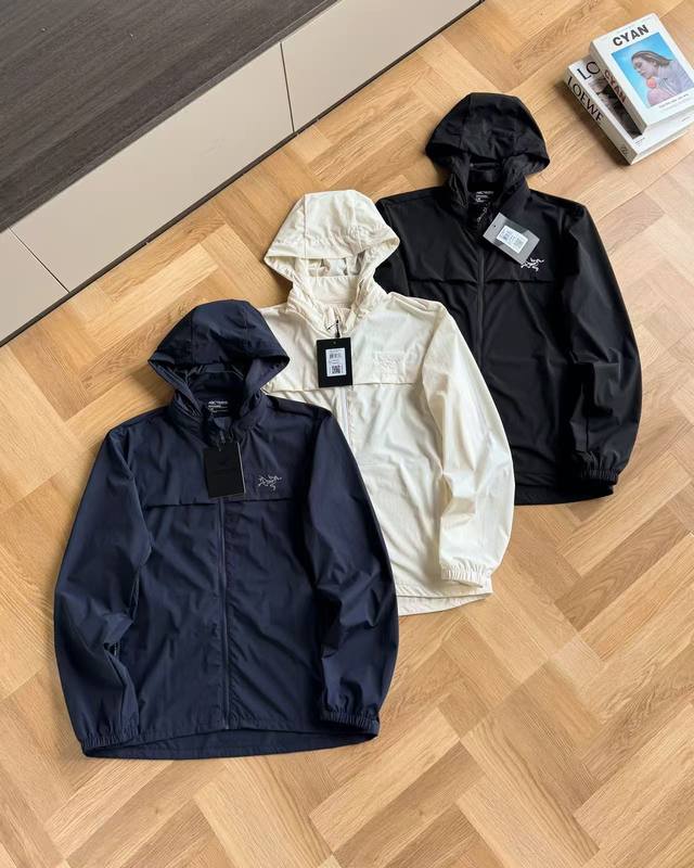 Arc Teryx Arc'teryx tricolor embroidered small logo couple skin clothing sun pro