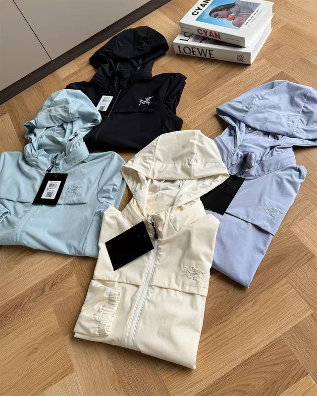 Arc Teryx Arc'teryx four-color embroidered small logo couple skin clothing sun p