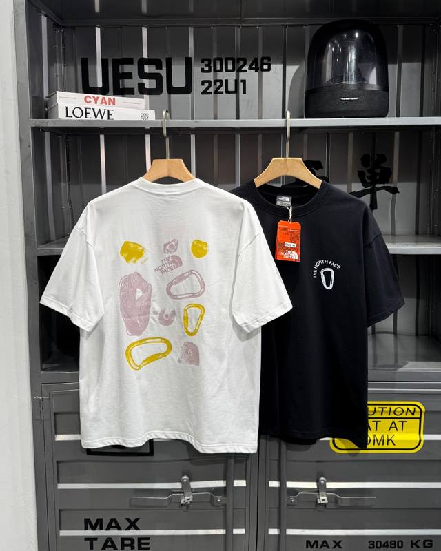 Nfc anti-counterfeiting top version The North Face hook and loop and rope patter