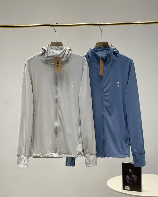On Angpao men's cool sunscreen clothing 2025 summer new outdoor sports ice silk