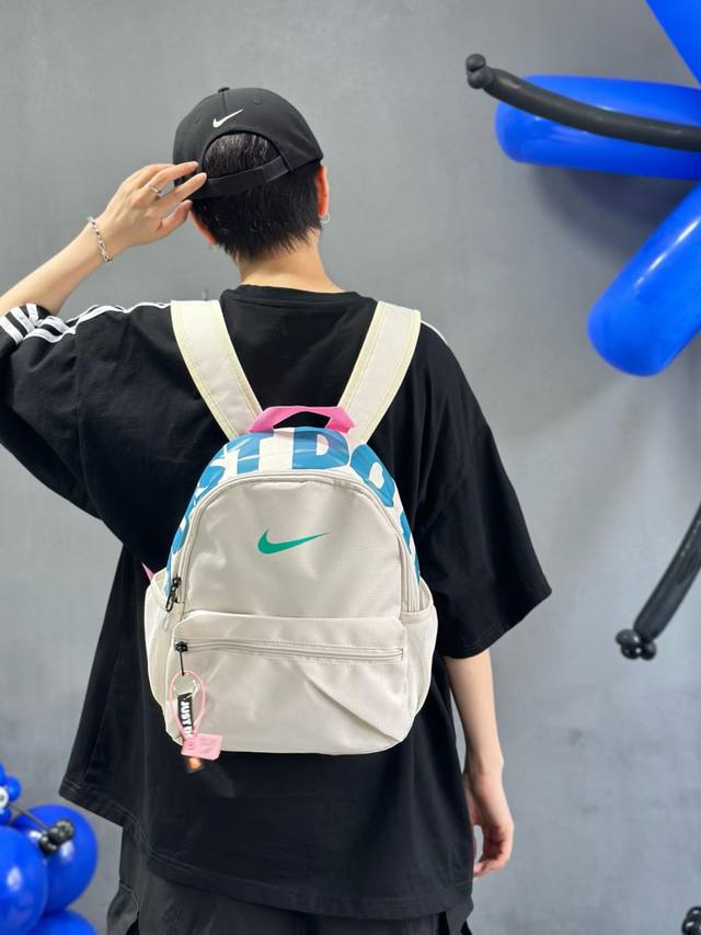 Highest version Nike backpack student backpack children's backpack mini backpack