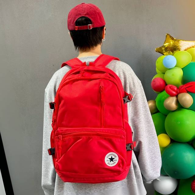 Top version Converse classic backpack, single shoulder bag, student school bag,