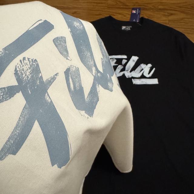 Fila Fusion 25 Summer New Couple Short Sleeves Fila Fusion 2025 Summer New Knitt