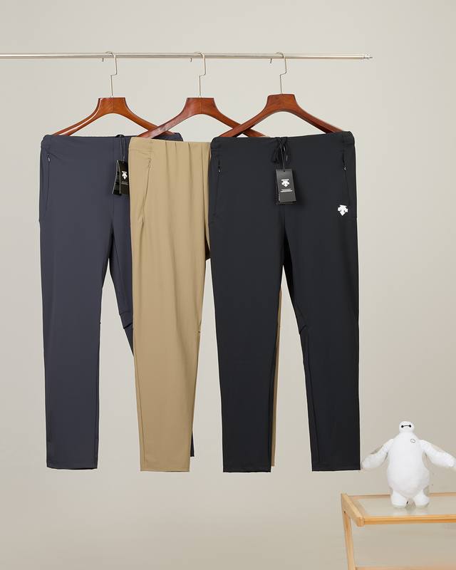 Descente* new summer quick-drying woven trousers! Special training sports casual