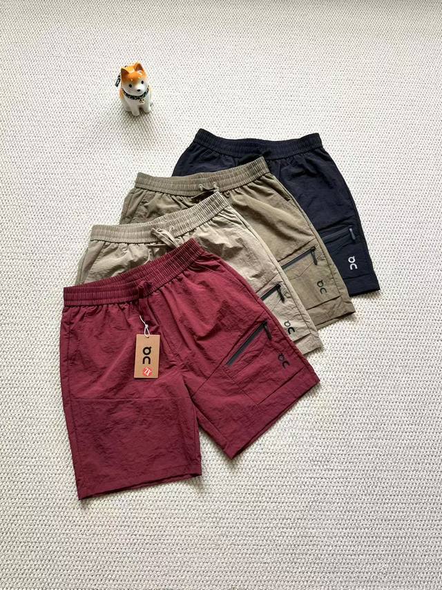 Go light! On Angpao official men's cool quick-drying casual shorts 2025 summer n