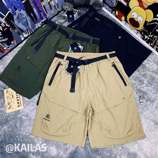 Kailas workwear style tactical belt, a big hit, three-dimensional offset shorts,