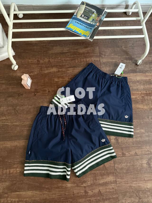 Adidas Originals X Clot Joint Model Gender Neutral By Edison Chen Casual Shorts
