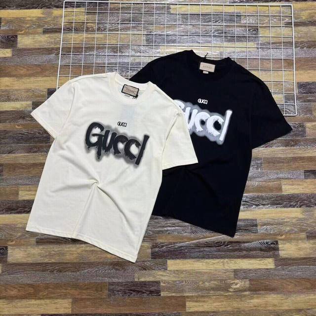 New arrival, the latest hot style Gucci Gucci couple summer unisex loose version