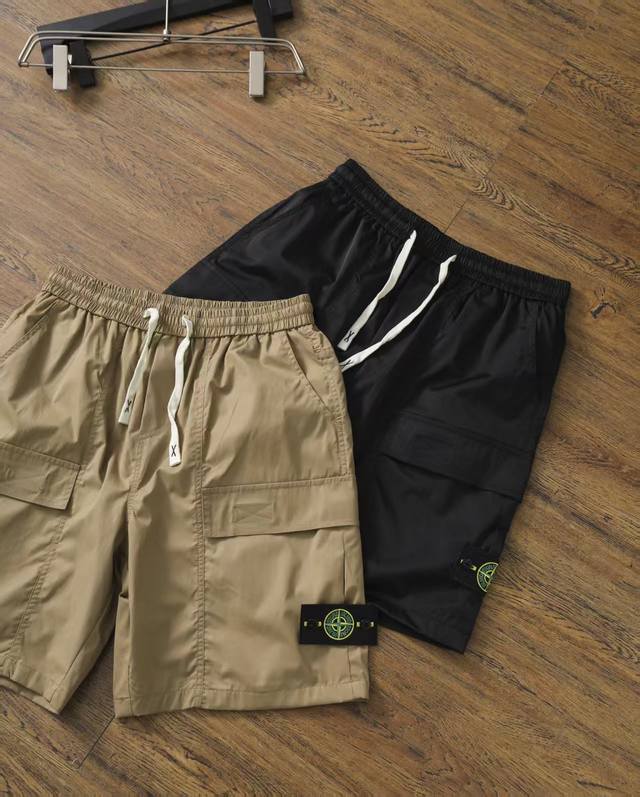 Stone Island new summer outdoor sports casual thin loose work shorts Cost-effect