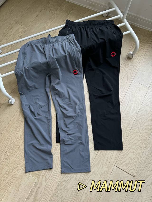 Mammut Spring and Summer New Outdoor Thin Woven Sports Men's Ice Silk Quick-Dryi