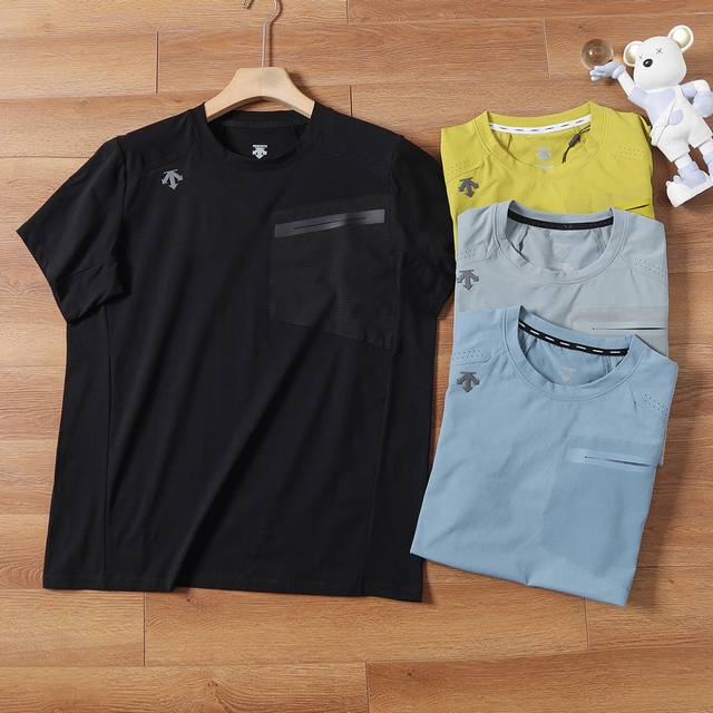 Descente quick-drying round neck short-sleeved T-shirt Official website and stor