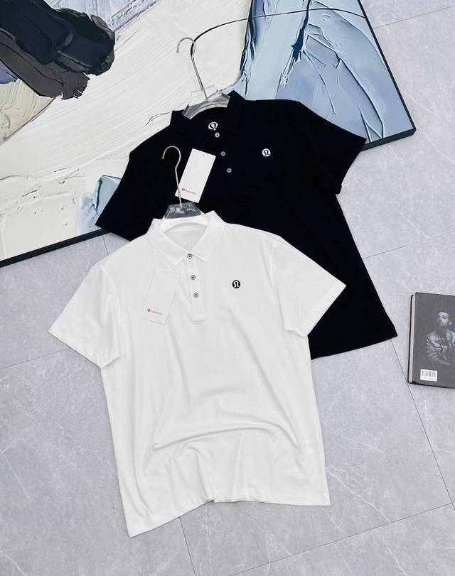 Lululemon's DuPont Sorona cotton polo shirt is stunning when you put it on! The