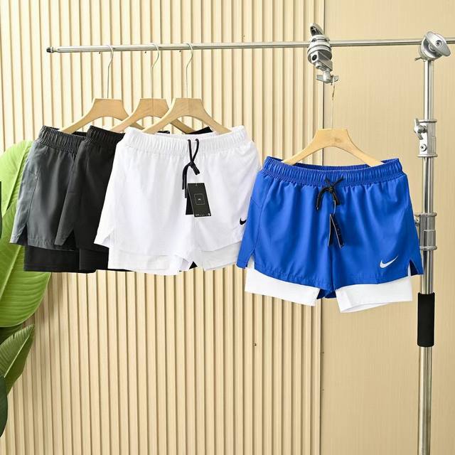 Nike fake two-piece unisex sports quick-drying stretch anti-exposure breathable