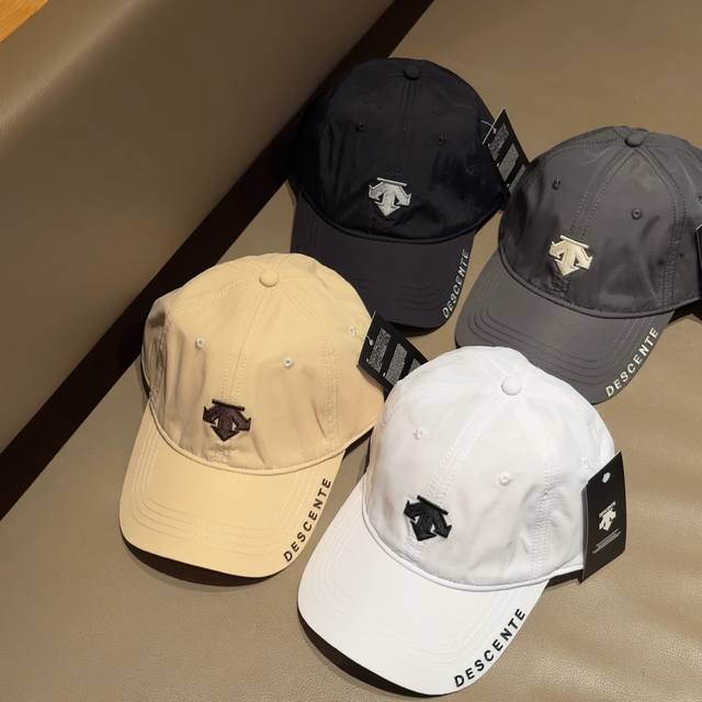 Descente summer baseball cap Adjustable size Super stylish style Trust me, I am