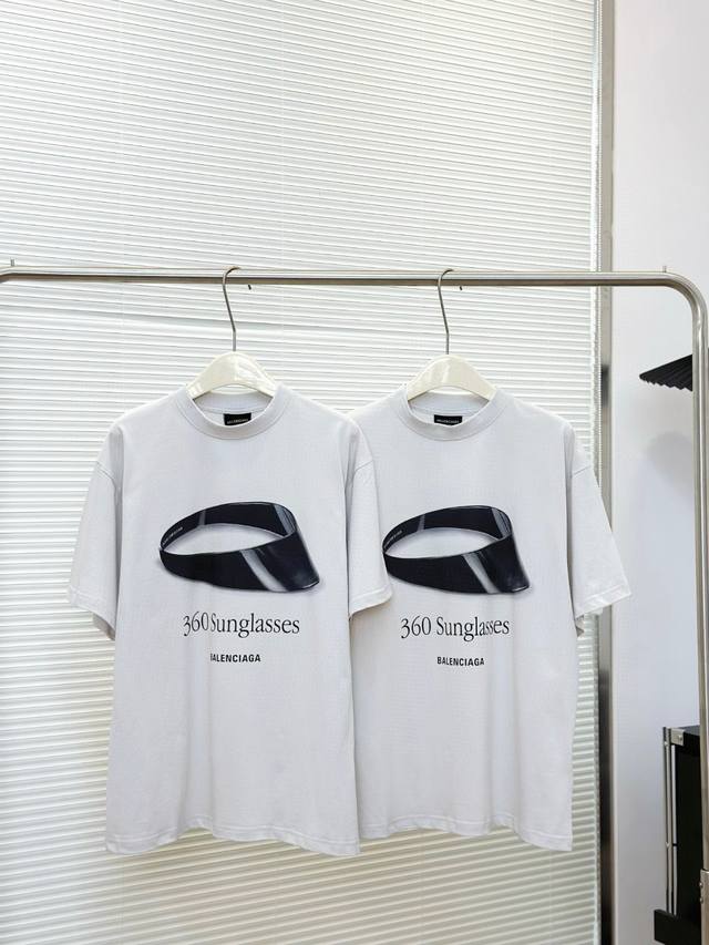 Balenciaga 25 summer new product 360 Sunglasses printed goggles short-sleeved T-
