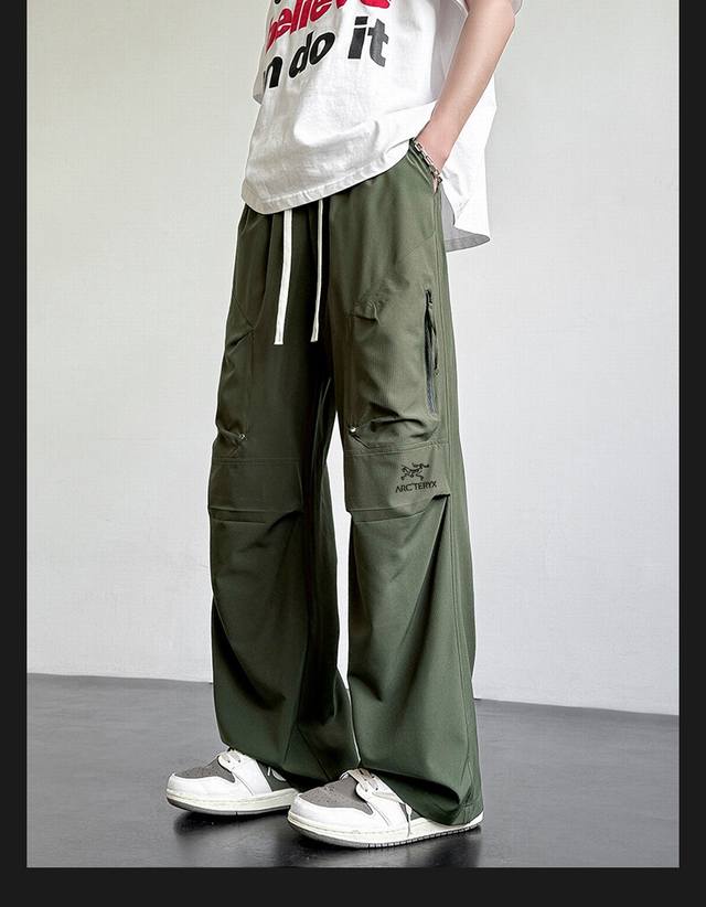 for Arc'teryx 25Ss high quality new four-color thin trousers silicone version no