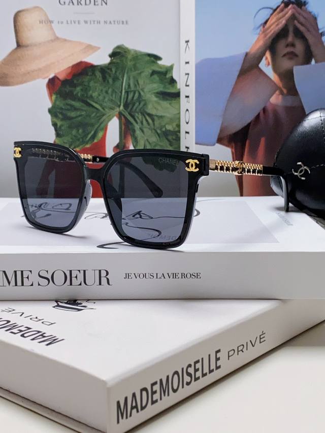 Chanel Chanel 2025 new trendy fashion square frame sunglasses comfortable to wea