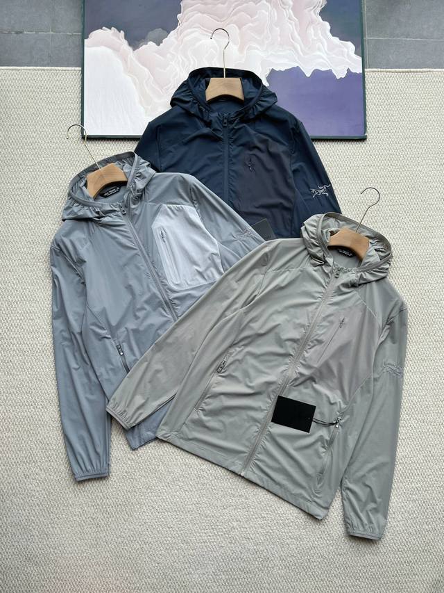 New summer Arc'Teryx thin hooded skin coat sun protection coat! The latest model