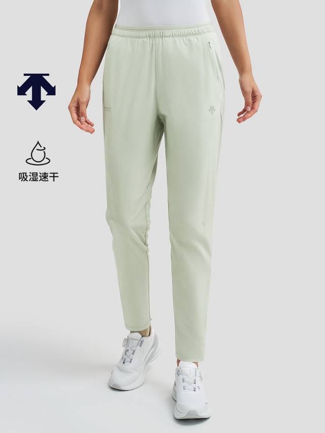 Descente Women's Running Series Women's Woven Sports Pants Summer New Product Ru