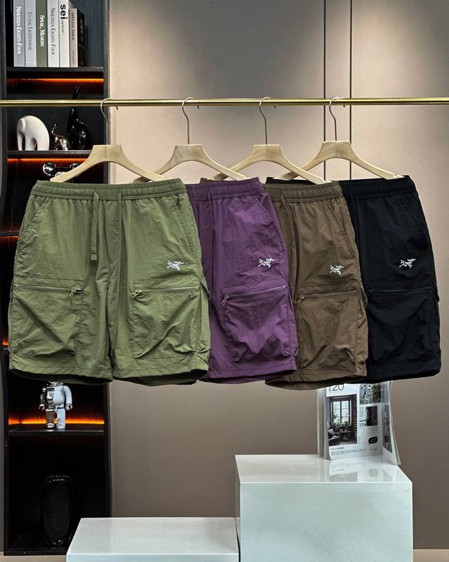 for Arc`Teryx 24 new summer functional workwear pocket zipper outdoor workwear s