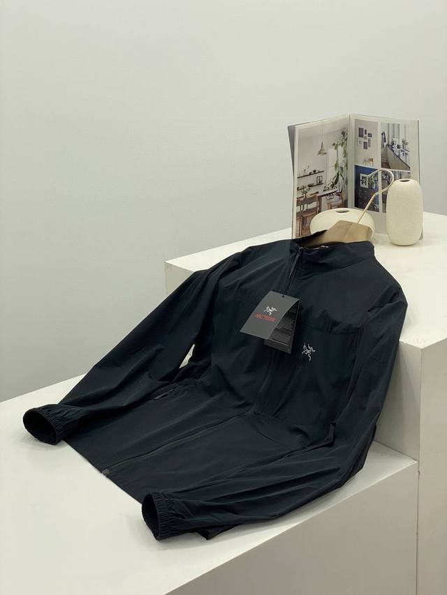 for Arc'teryx Arc'teryx*25th Men's New Summer Stand-up Collar Outdoor Skin Jacke
