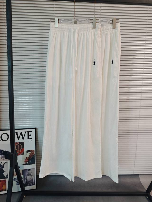Ralph Lauren skinny wide-leg pants are super comfortable Ralph linen white pants