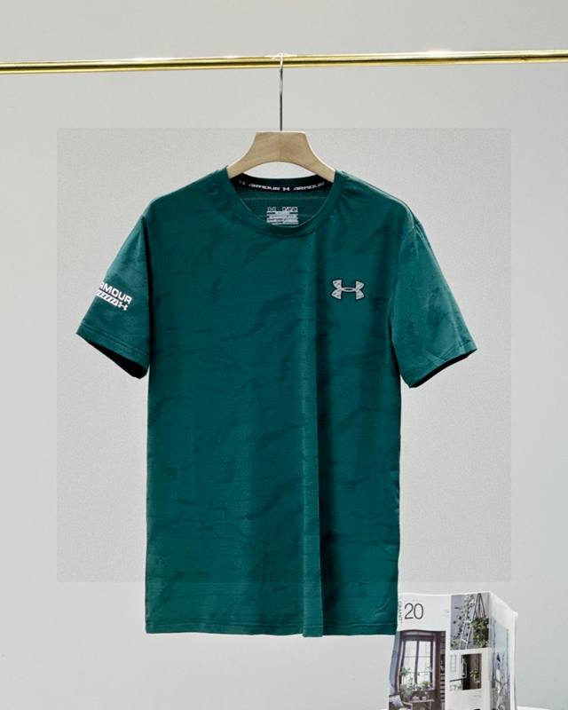 New ice silk smooth elastic breathable T-shirt High-end quality, cool touch nylo