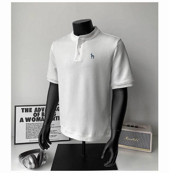 for sale. Haggis summer new high elastic quick-drying technology half-zip stand