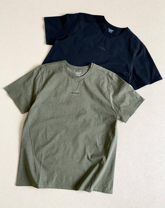 New Salomon outdoor men's spring and summer breathable casual short-sleeved T-sh