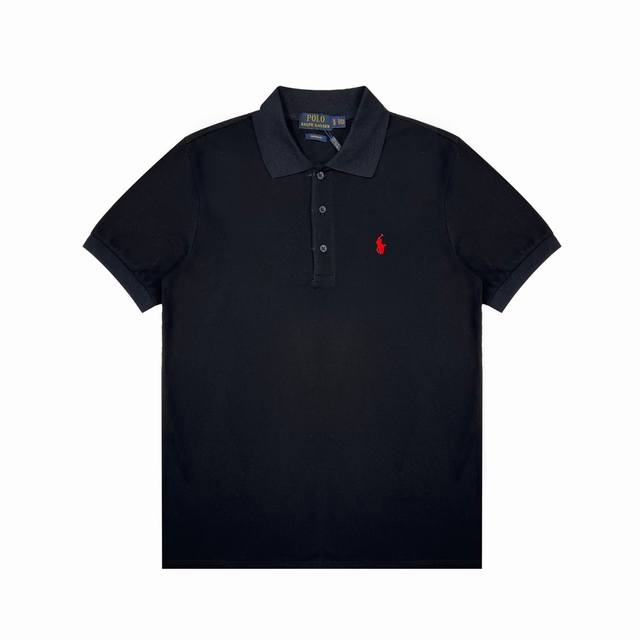 Ralph Lauren small logo embroidered Polo shirt Paul short-sleeved T-shirt The mo