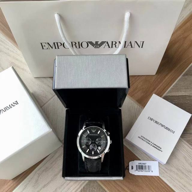 New arrival Brand: Armani Quality: Original authentic quality Model: Ar2447 Move