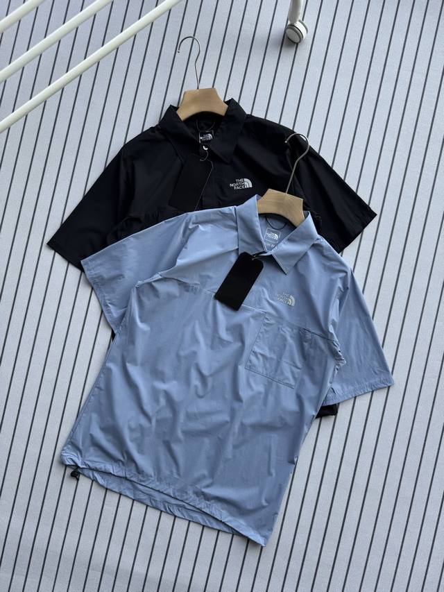 The North Face 2025 Summer New Upf80+ Sunscreen Short Sleeve Shirt | Functional
