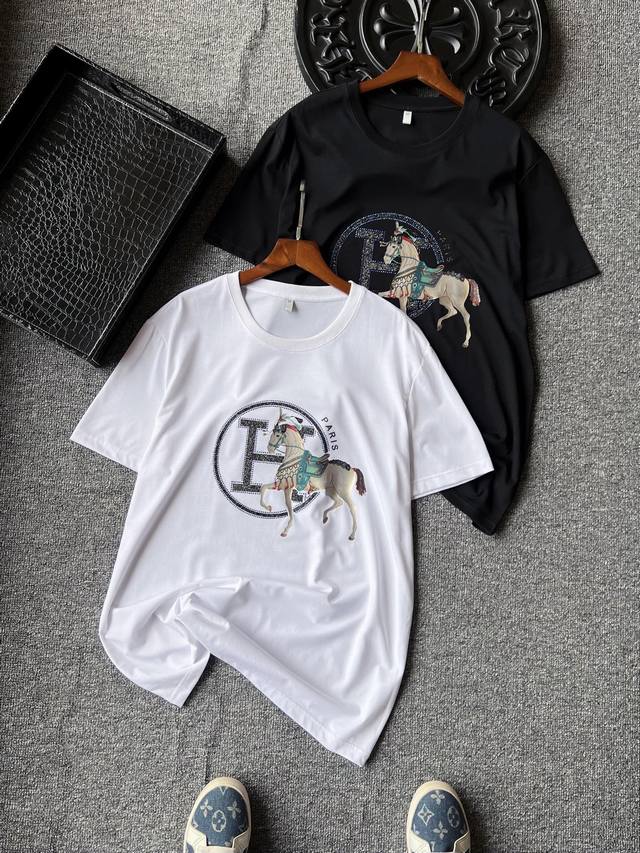 Top 80 count jade silk! Popular item! New heavy jade silk short-sleeved T-shirt